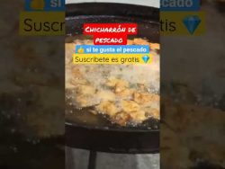 RECETA COMPLETA EN MI CANAL (LINK EN LOS COMENTARIOS) #receta #chicharron #pescado #pasoapaso