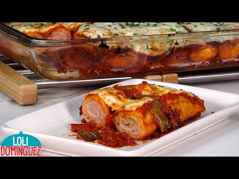 ROLLITOS DE POLLO FÁCILES, UNA RECETA PARA SORPRENDER Y DISFRUTAR – Loli Domínguez – Recetas