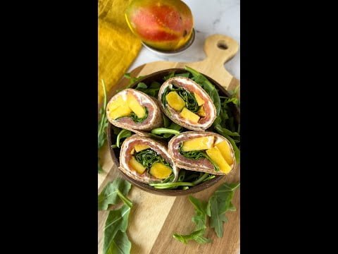 ROLLS DE MANGO Y SALMÓN #receta #shorts #recetas #short #recetasfaciles #recipe #recipes