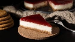 Tarta de queso de mascarpone sin horno