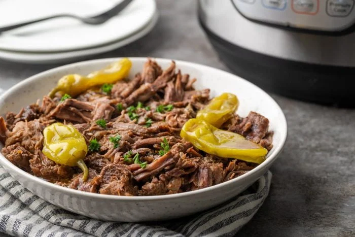 Asado instantáneo de olla Mississippi