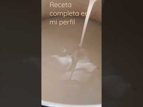 atole de masa con leche #receta #viral_de_tiktok😋