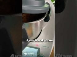 Ayam Masak Hitam Thermomix Style by Zeti Khalid
