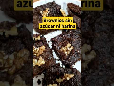 Brownie saludable sin azúcar ni harina #receta #recetabrownie #brownie #short