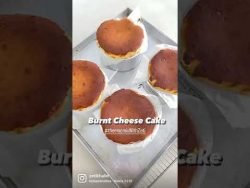 Burnt Cheesecake Thermomix Style by Zeti Khalid