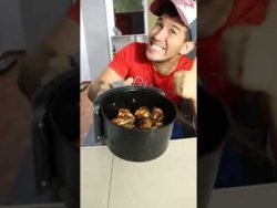 CÓMO HACER ALITAS CON SALSA DE MARACUYÁ AL TOQUE 🍗👌🏻😍❤️😋 #SHORTS #shortsvideo #receta #alitas #perú