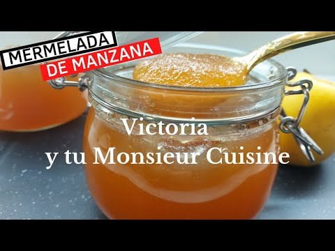Cómo hacer MERMELADA DE MANZANA BUENÍSIMA en Monsieur Cuisine y Thermomix