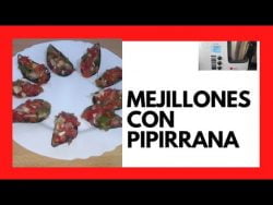 ✅Mejillones en PiPirrana🚀en Monsieur Cuisine 😋😋