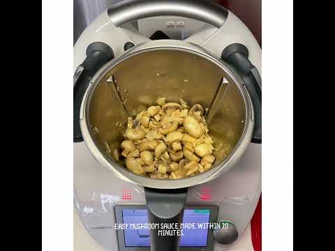 Easy Mushroom sauce by Thermomix TM6.