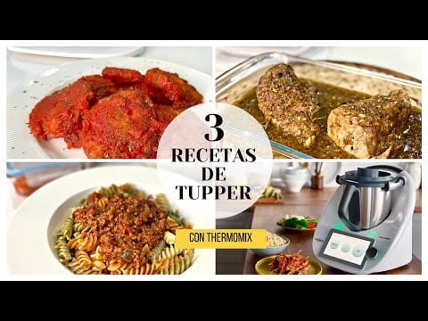 🌟 RECETAS para LLEVAR al TRABAJO 👩🏽‍💻con THERMOMIX ✅ | Recetas PERFECTAS para TUPPER ❄️