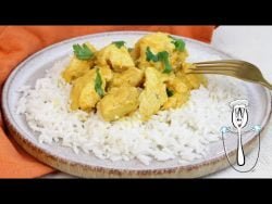 🍚🍗RIQUÍSIMO y FÁCIL pollo al curry con arroz en Thermomix🍗🍚 | Receta en robot de cocina