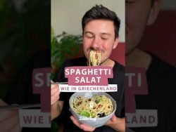 😍 Spaghettisalat wie in Griechenland | Thermomix® Rezept in der Beschreibung