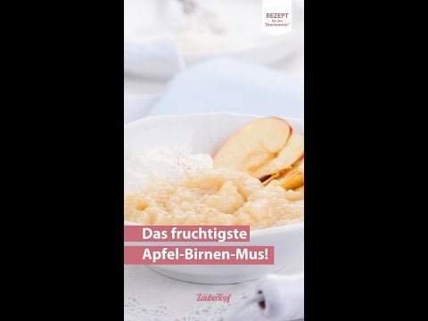 😍😋 Das fruchtigste Apfel-Birnen-Mus Rezept! | Thermomix® Rezept