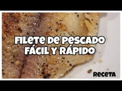 Filete de pescado fácil y rápido #quehagodecomerhoy #receta #recetasfáciles recetas fáciles