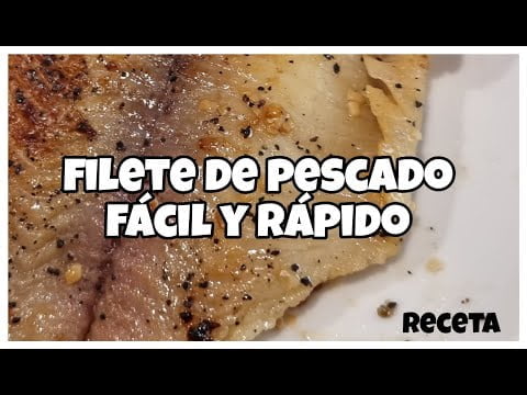 Filete de pescado fácil y rápido #quehagodecomerhoy #receta #recetasfáciles recetas fáciles