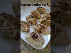 Gyozas de Pulled Pork. #receta #kamado #pulledpork #gyozas #kamadoemporium