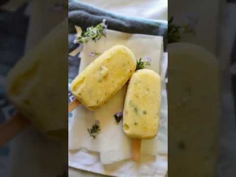 Helado de piña #CeroK 👌 Receta en los comentarios 👉 #Agave #Receta #Iansa