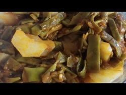 Judías verdes con patatas, fácil y rico con Thermomix