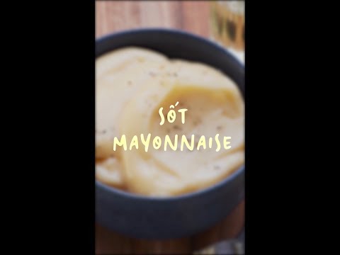 Làm sốt Mayonnaise đơn giản tại nhà #thermomix #thermomixtm6 #shorts