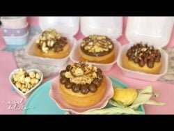 PAN DE ELOTE para vender 🌽 Mini pasteles para venta 🎂 Como hacer Receta de PASTEL de ELOTE esponjoso