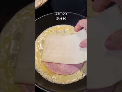Para el desayuno😋Wrap /Omelette Ideas faciles #receta #shorts #ytshorts