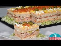 PASTEL FRIO DE VERANO O SANDWICHÓN FÁCIL Y RÁPIDO DE HACER – Loli Domínguez – Receta ...