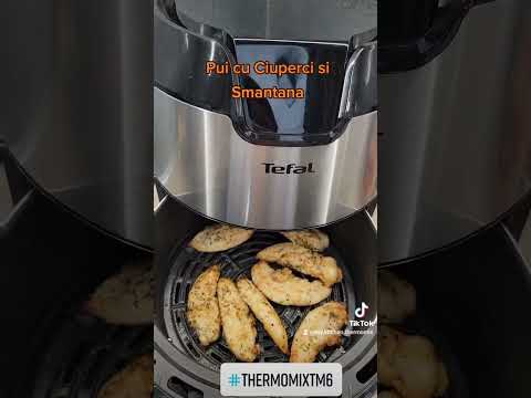 Pui cu Ciuperci si Smantana #thermomix #cookwithme #trending #trendingshorts #tiktok #tm6 #retete
