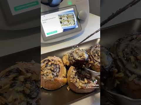 Pumpkin cinnamons with Thermomix