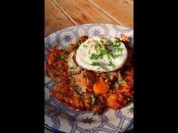 ¡Puretón! 🥩🍳👌🏼 #pureton #tortilla #picadito #guiso #comida #paraguay #receta #tutorial #vlog #fyp