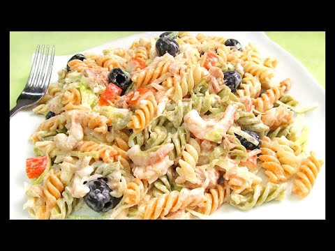 #Receta ENSALADA DE PASTA PARA EL VERANO al nivel DIOS🌞!