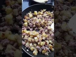 Receta picadillo con arroz #humor #lentejas #receta #shavos