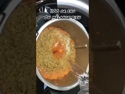 Recette du riz à la tomate dans le Thermomix