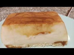 Semifrío de queso, fácil y rico con Thermomix