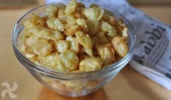 Snack de cebolla frita
