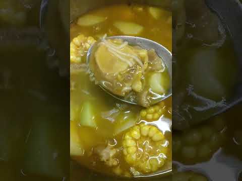 sopa de pata de vaca #receta