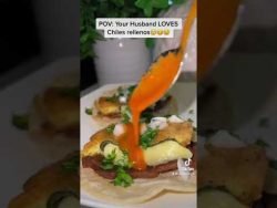 Spoiled Husband/Esposo💞 #Shorts #comidamexicana #subscribe #comida #receta #like #chilesrellenos