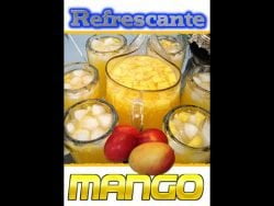 Super refrescante Agua Fresca de Mango #SHORTS #RECETA #RECETAS FACILES