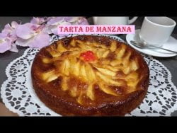 TARTA DE MANZANA CASERA en Monsieur Cuisine Connect/ Themomix/ Mambo- Pastel de Manzana Fácil