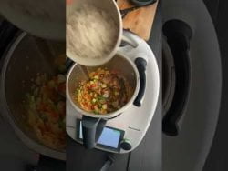 Thermomixrezept: Cremiger Gemüsereis in 25 Minuten 👍👩‍🍳 Einfach & Lecker #shorts #thermomix