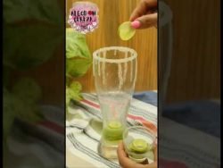 Una refrescante limonada #bebidas #receta #limonada #shorts