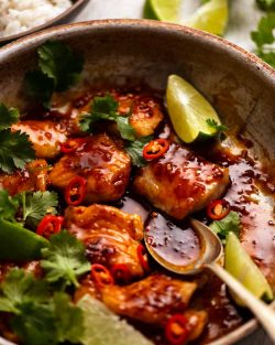 Pescado con chile y lima |  RecetaTin Eats