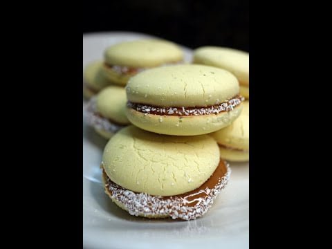 Alfajores de Dulce Leche 🥛😋 #alfajores #DulceDeLeche #Maicena #comida #dulce #receta #tutorial #fyp