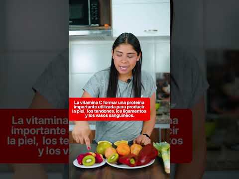 Alimentos altos en vitamina C #receta #shorts #recetasfaciles