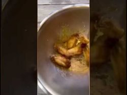 Alitas garlic Parmesano #alitas #wings #receta #comida #cheflife