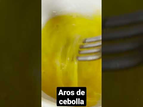Aros de cebolla #arosdecebolla #onionrings #onionringrecipe #receta #recetafacil