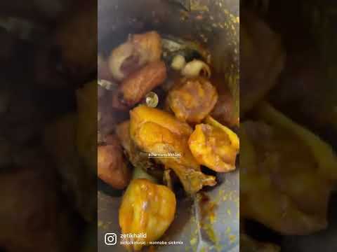Ayam masak Thai & Fried Vege Thermomix style by Zeti Khalid