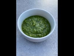 Basil Pesto made in the Thermomix TM6