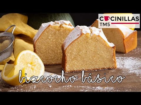 Bizcocho Básico | Recetas Thermomix