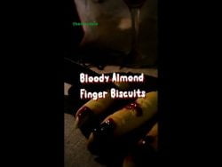 Bloody Almond Finger Biscuits (Thermomix® Recipes)