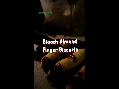 Bloody Almond Finger Biscuits (Thermomix® Recipes)